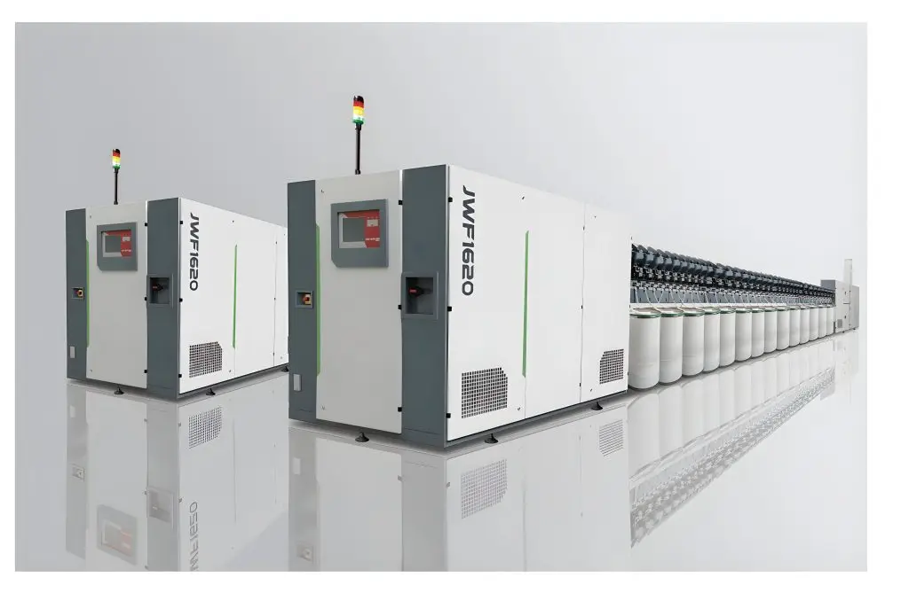 Máquina hiladora Open End modelo JWF1620 – Silqui-Tex Machinery