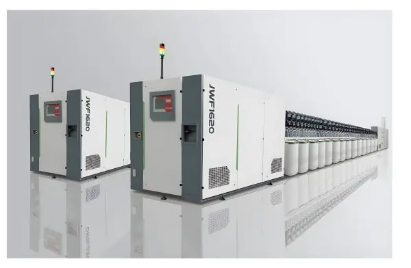 Máquina hiladora Open End modelo JWF1620 – Silqui-Tex Machinery