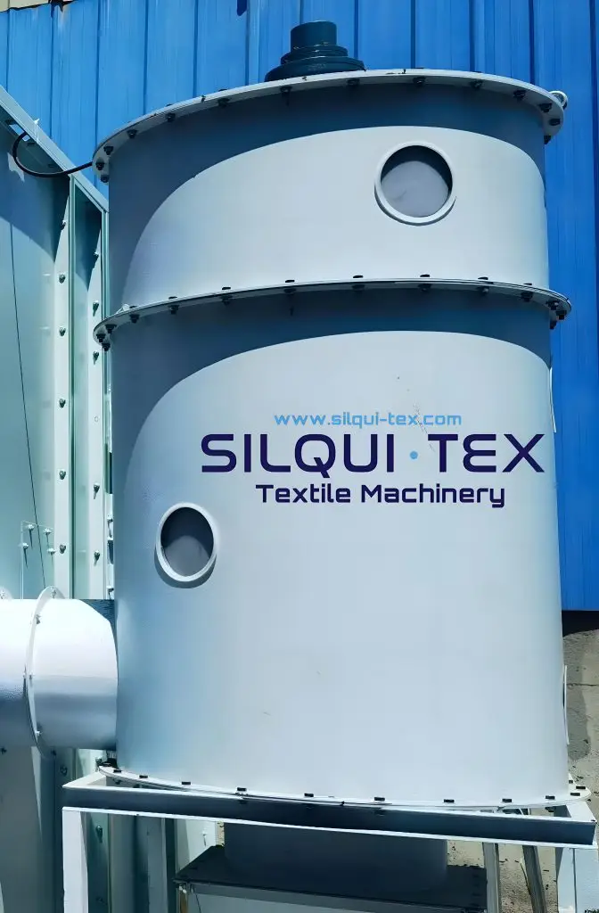 Compactador y prensadora de fibras para plantas textiles – Marca Silqui-Tex