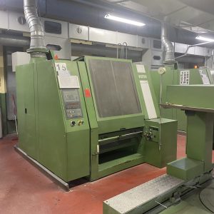 carda textil usada año 1999/2000 – vista frontal